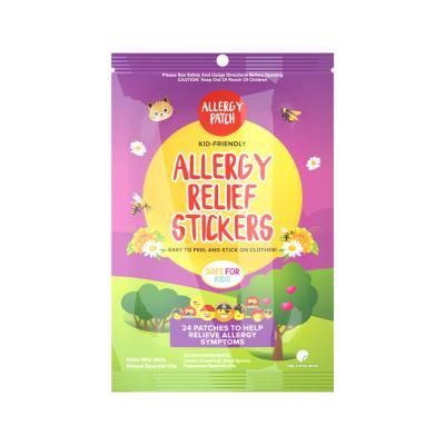 NATPAT AllergyPatch Organic Allergy Relief Stickers x 24 Pack